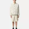 Surchemise confortable avec poches pour les mains et boutons Surchemise confortable avec poches pour les mains et boutons