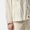 Surchemise confortable avec poches pour les mains et boutons Surchemise confortable avec poches pour les mains et boutons