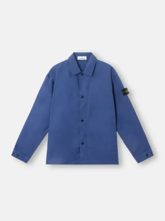 Surchemise confortable avec poches pour les mains et fermeture à boutons-pression Surchemise confortable avec poches pour les mains et fermeture à boutons-pression