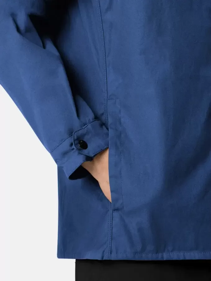 Surchemise confortable avec poches pour les mains et fermeture à boutons-pression Surchemise confortable avec poches pour les mains et fermeture à boutons-pression