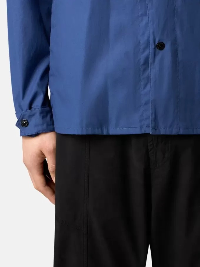 Surchemise confortable avec poches pour les mains et fermeture à boutons-pression Surchemise confortable avec poches pour les mains et fermeture à boutons-pression