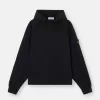 Sweat à capuche oversize avec manches raglan.