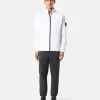 Sweat-shirt avec poches plaquées et fermeture à glissière Sweat-shirt avec poches plaquées et fermeture à glissière