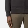 Sweat-shirt avec poches plaquées et fermeture à glissière Sweat-shirt avec poches plaquées et fermeture à glissière