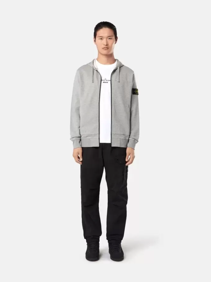 Sweat-shirt à capuche avec cordon de serrage et fermeture éclair Sweat-shirt à capuche avec cordon de serrage et fermeture éclair