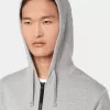 Sweat-shirt à capuche avec cordon de serrage et fermeture éclair Sweat-shirt à capuche avec cordon de serrage et fermeture éclair