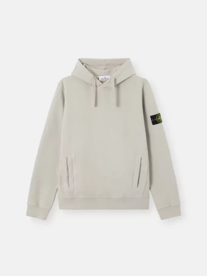 Sweat-shirt à capuche coupe classique avec poche kangourou.