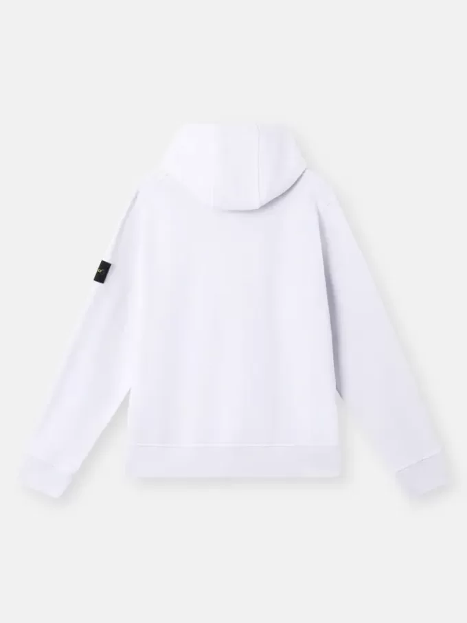 Sweat-shirt à capuche coupe classique avec poche kangourou.