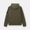 Sweat-shirt à capuche coupe classique avec poche kangourou.