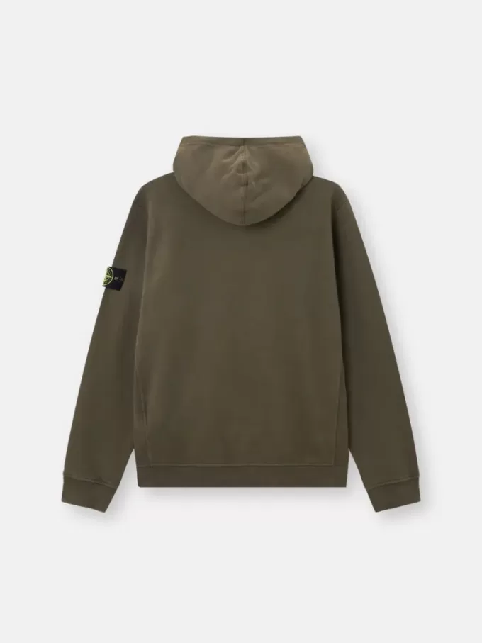 Sweat-shirt à capuche coupe classique avec poche kangourou.