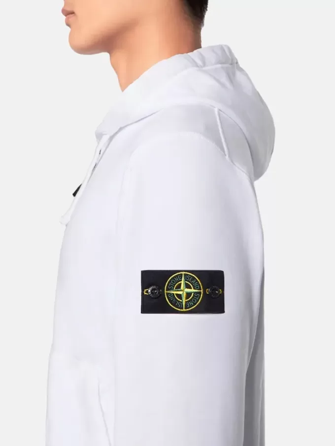 Sweat-shirt à capuche et fermeture éclair, coupe classique, avec poches Sweat-shirt à capuche et fermeture éclair, coupe classique, avec poches