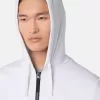 Sweat-shirt à capuche et fermeture éclair, coupe classique, avec poches Sweat-shirt à capuche et fermeture éclair, coupe classique, avec poches