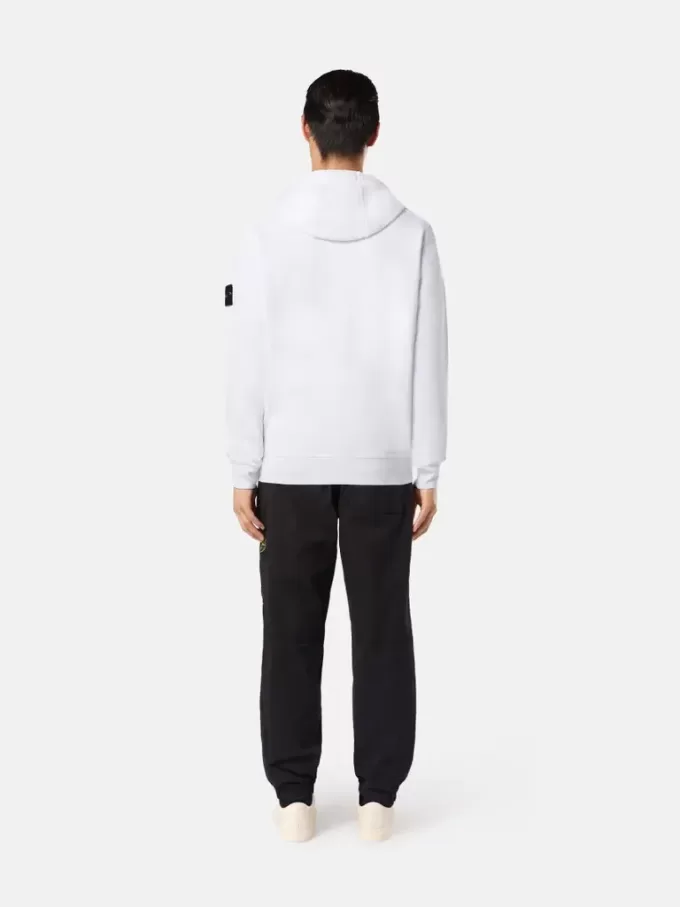Sweat-shirt à capuche et fermeture éclair, coupe classique, avec poches Sweat-shirt à capuche et fermeture éclair, coupe classique, avec poches