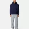 Sweat-shirt à capuche oversize avec poche kangourou. Sweat-shirt à capuche oversize avec poche kangourou.