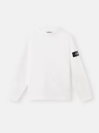 Sweat-shirt à col cratère et coupe classique avec imprimés inspirés des archives Sweat-shirt à col cratère et coupe classique avec imprimés inspirés des archives