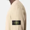 Sweat-shirt à col rond avec détails côtelés