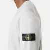 Sweat-shirt à col rond avec détails côtelés