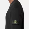 Sweat-shirt à col rond avec détails côtelés