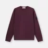 Sweat-shirt à col rond et coupe classique