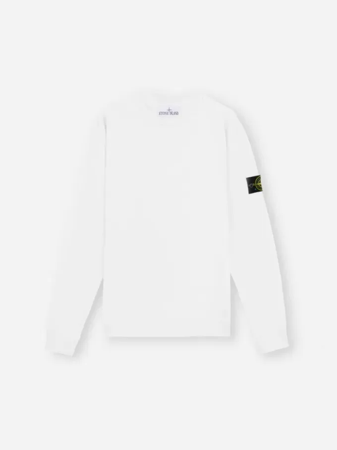 Sweat-shirt à col rond et coupe classique