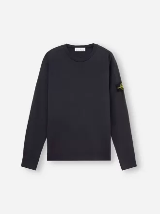 Sweat-shirt à col rond et coupe classique