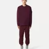 Sweat-shirt à col rond et coupe classique