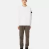 Sweat-shirt à col rond et coupe classique