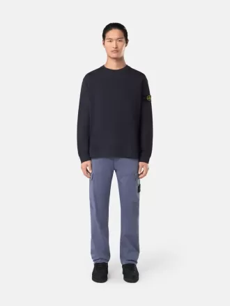 Sweat-shirt à col rond et coupe classique