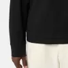 Sweat-shirt à col rond et coupe classique