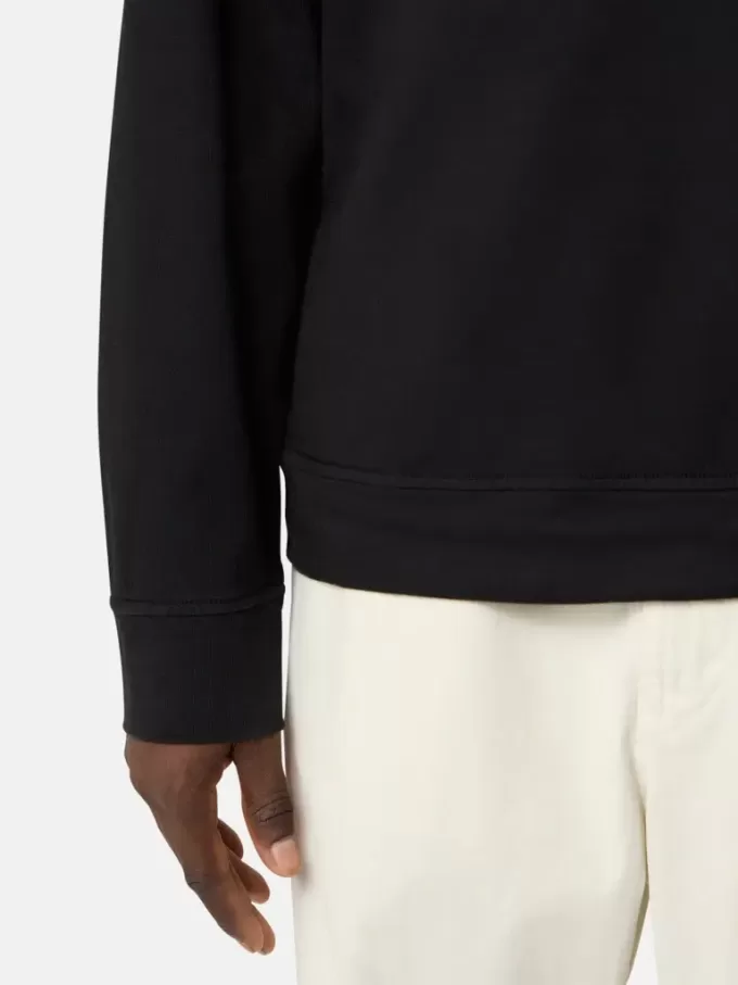 Sweat-shirt à col rond et coupe classique