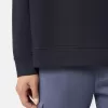 Sweat-shirt à col rond et coupe classique
