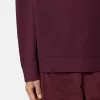 Sweat-shirt à col rond et coupe classique
