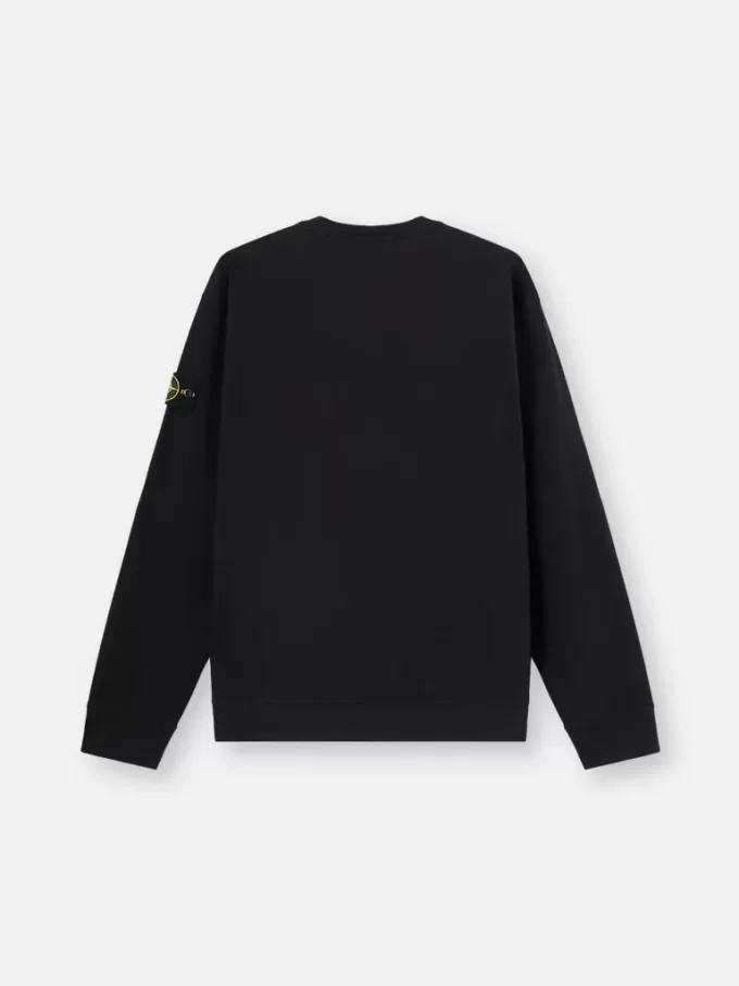 Sweat-shirt à col rond et coupe classique