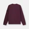 Sweat-shirt à col rond et coupe classique