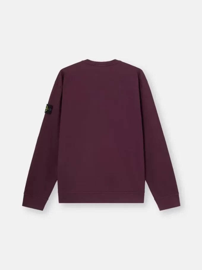 Sweat-shirt à col rond et coupe classique