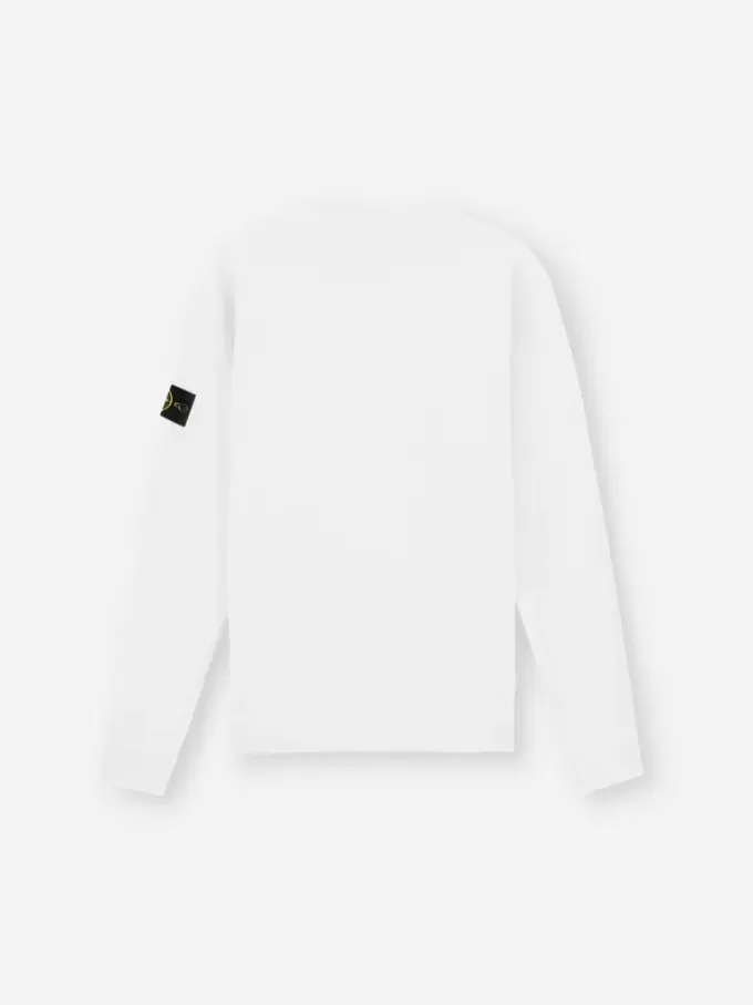 Sweat-shirt à col rond et coupe classique