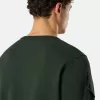 Sweat-shirt à col rond et coupe classique avec poches sur les manches Sweat-shirt à col rond et coupe classique avec poches sur les manches