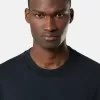 Sweat-shirt à col rond et coupe classique avec poignets élastiqués