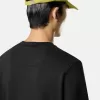 Sweat-shirt à col rond et coupe classique avec poignets élastiqués