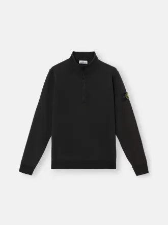 Sweat-shirt à demi-zip avec poches plaquées Sweat-shirt à demi-zip avec poches plaquées