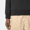 Sweat-shirt à demi-zip avec poches plaquées