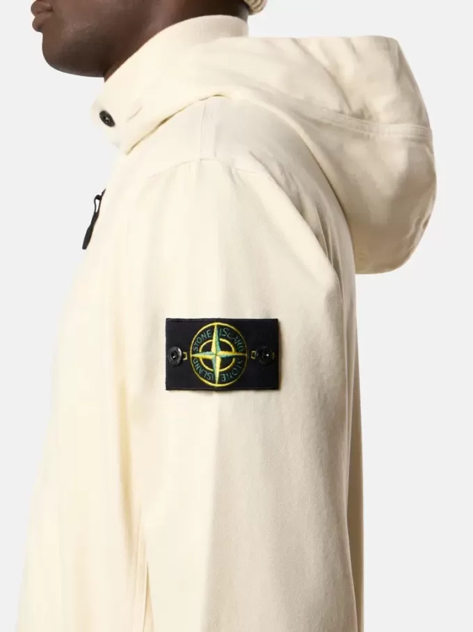 Sweat-shirt oversize à capuche et fermeture éclair, avec empiècements côtelés