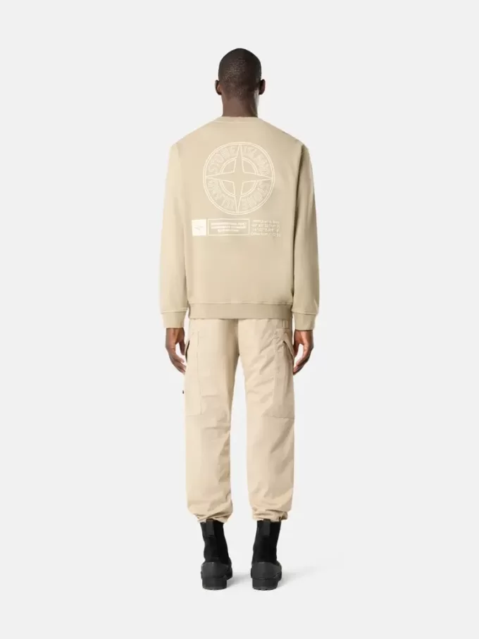 Sweat-shirt oversize à col rond avec imprimé « Industrial Four » Sweat-shirt oversize à col rond avec imprimé « Industrial Four »