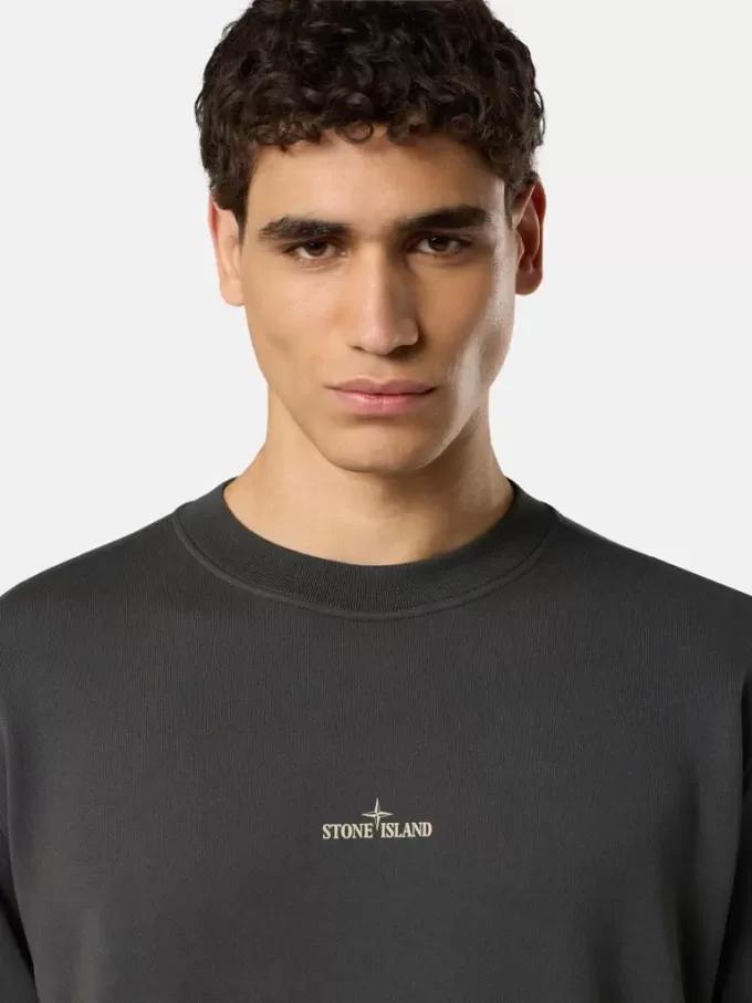 Sweat-shirt oversize à col rond avec imprimé « Industrial Four » Sweat-shirt oversize à col rond avec imprimé « Industrial Four »