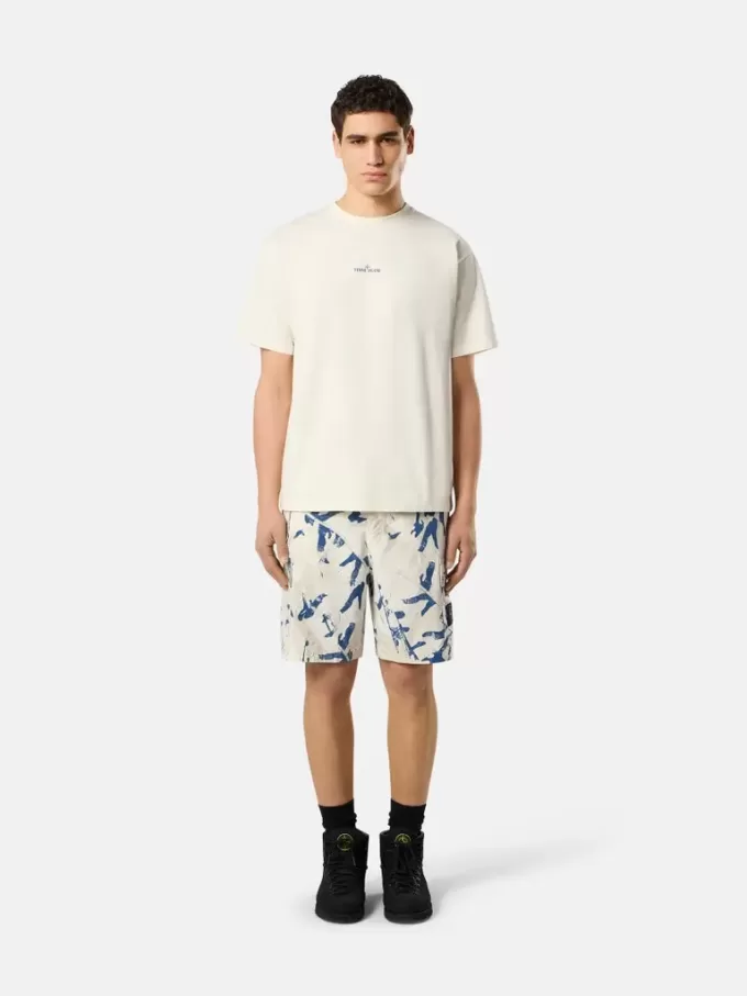 T-shirt à manches courtes avec imprimé « Compass Camo » T-shirt à manches courtes avec imprimé « Compass Camo »