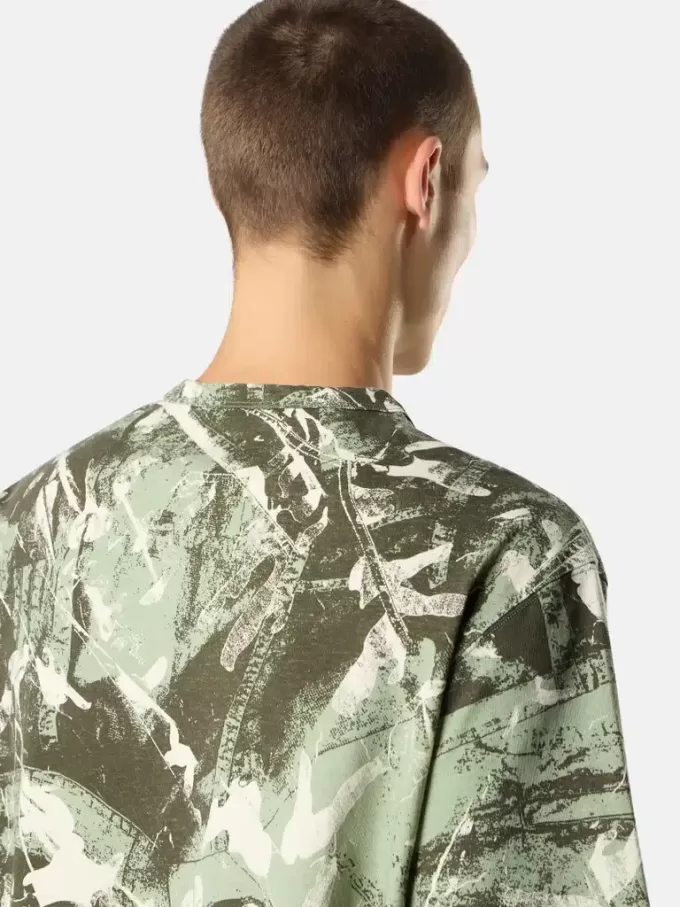 T-shirt à manches courtes avec imprimé « Scan Camo » T-shirt à manches courtes avec imprimé « Scan Camo »