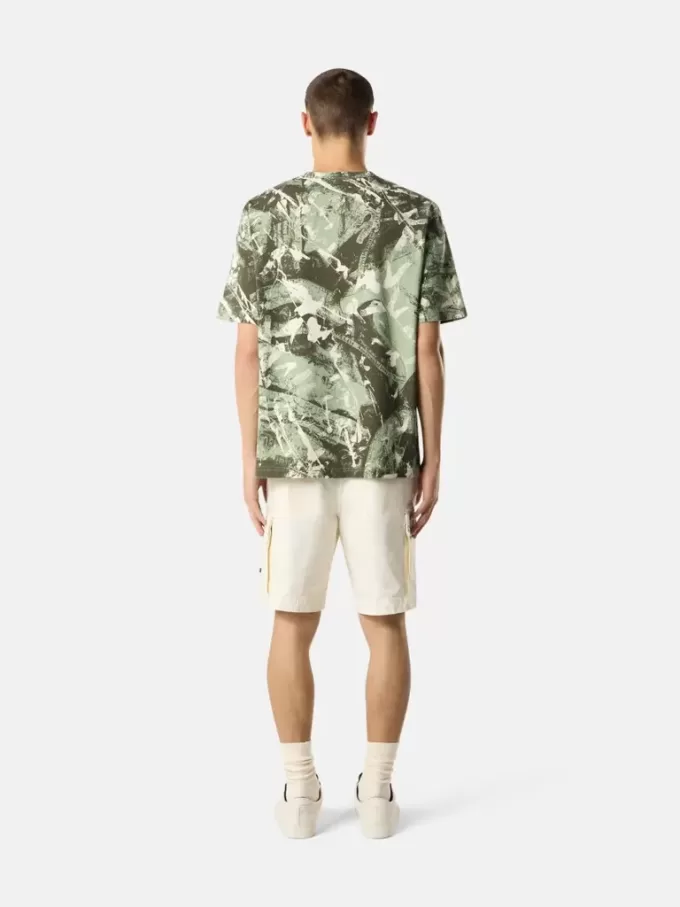 T-shirt à manches courtes avec imprimé « Scan Camo » T-shirt à manches courtes avec imprimé « Scan Camo »
