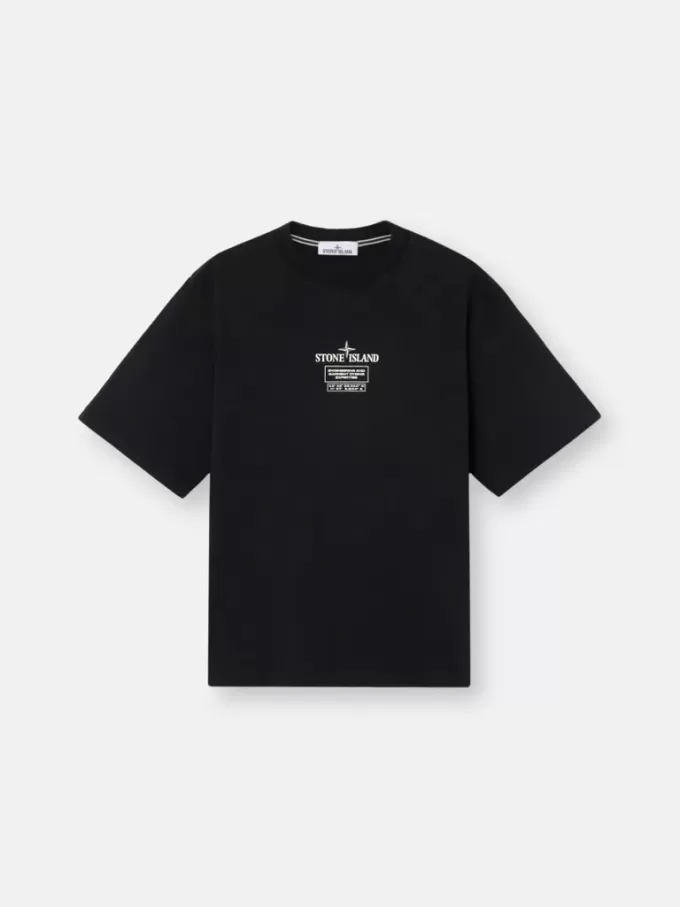 T-shirt à manches courtes et coupe classique avec imprimé « 02 Industrial Logos » T-shirt à manches courtes et coupe classique avec imprimé « 02 Industrial Logos »