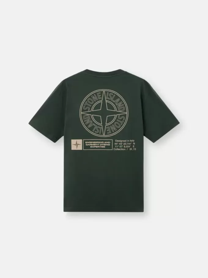 T-shirt à manches courtes et coupe classique avec imprimé « Industrial » T-shirt à manches courtes et coupe classique avec imprimé « Industrial »