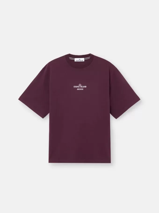 T-shirt à manches courtes et coupe classique avec imprimé saisonnier « Archivio » T-shirt à manches courtes et coupe classique avec imprimé saisonnier « Archivio »